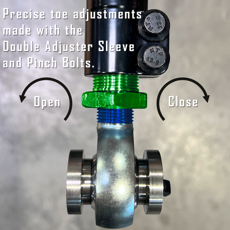 Polaris Turbo R Pro S Adjustable Toe Links - View 2 | Dirty Garage