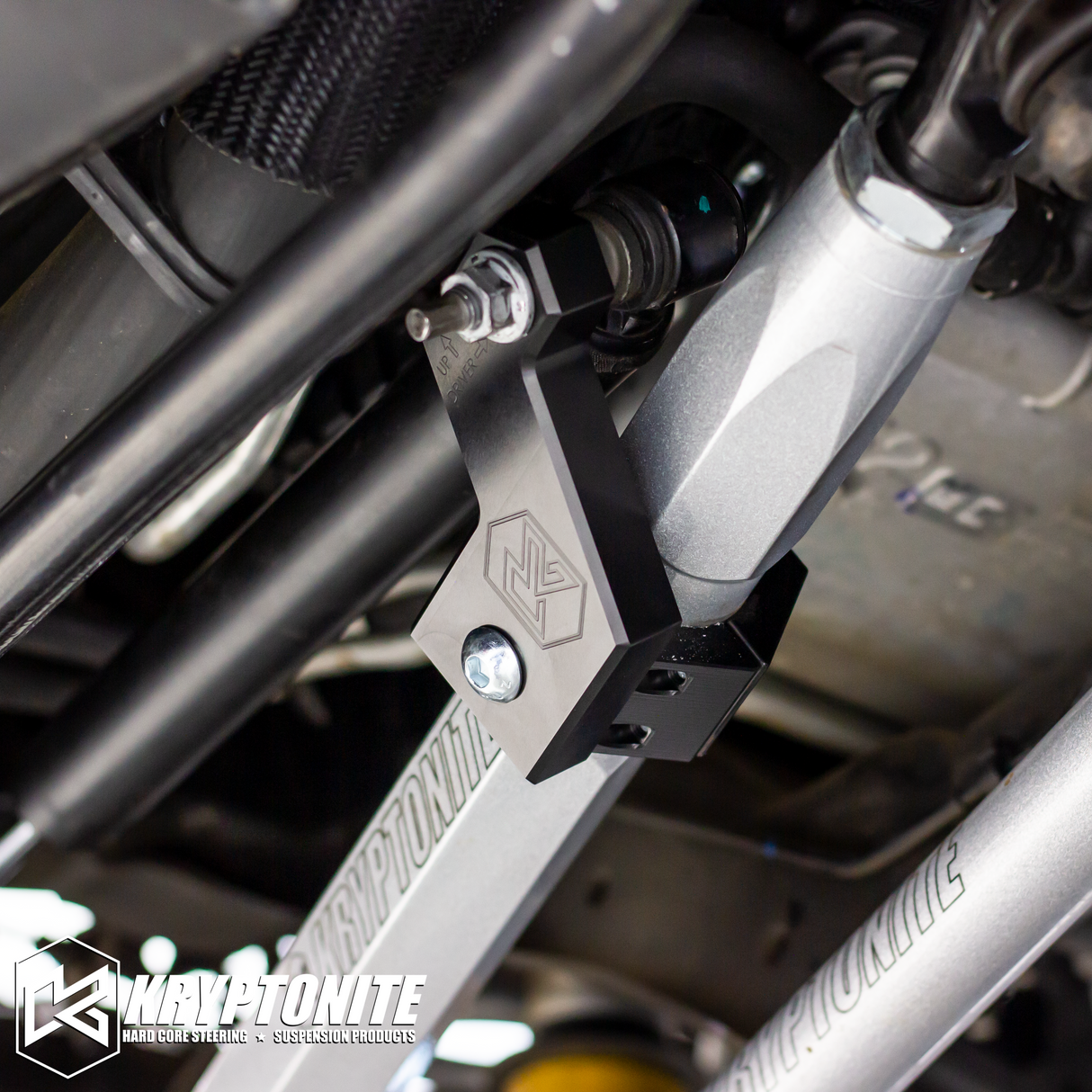 2008-2025 Superduty Death Grip Steering Stabilizer Adapter Kit - View 8 | Dirty Garage