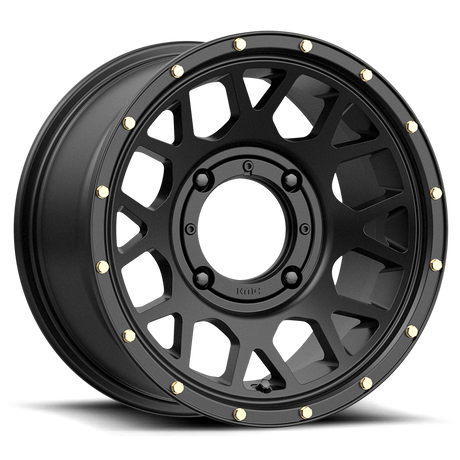 KMC Grenade UTV Satin Black Wheel (KS135) | Dirty Garage