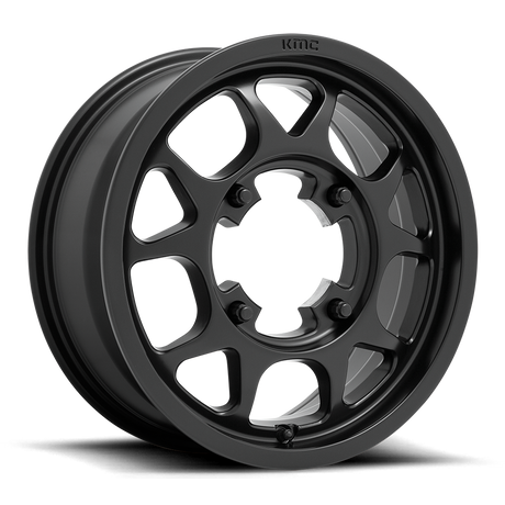 KMC Toro UTV Satin Black Wheel (KS136) | Dirty Garage