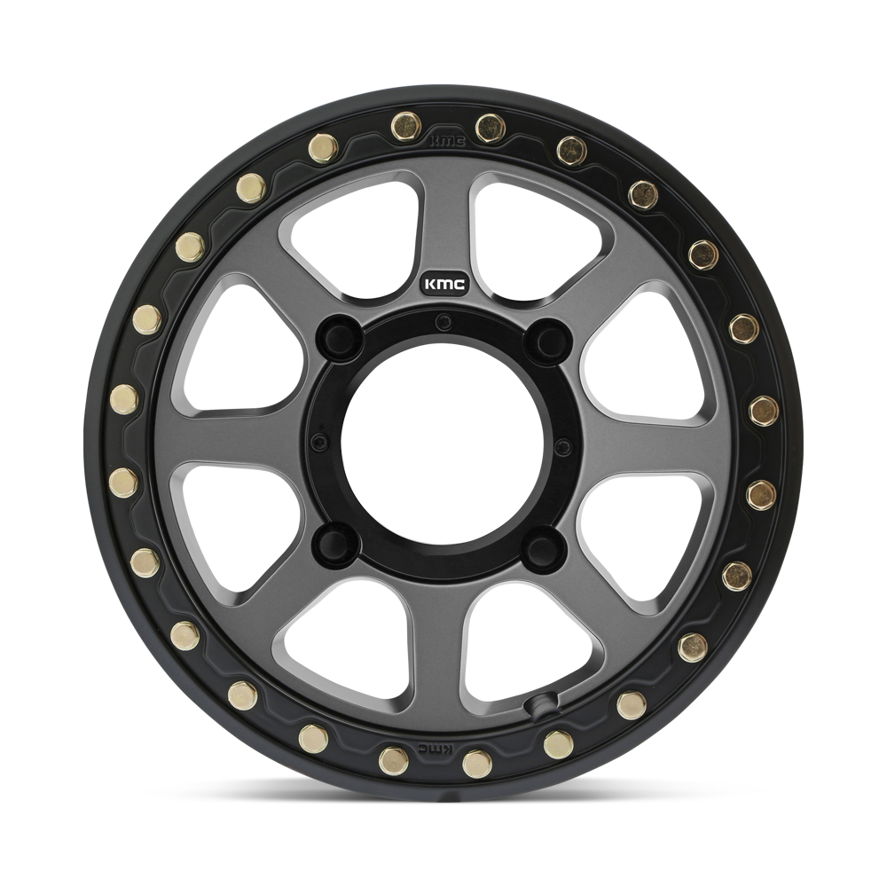 KMC Addict 2 UTV Beadlock Satin Gray Wheel (KS234) | Dirty Garage