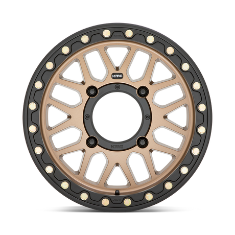KMC Grenade UTV Beadlock Satin Bronze Wheel (KS235) | Dirty Garage
