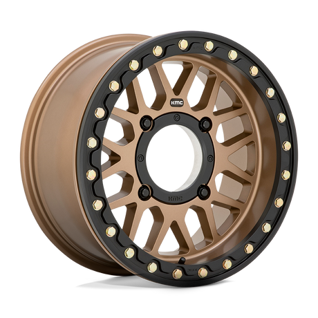KMC Grenade UTV Beadlock Satin Bronze Wheel (KS235) | Dirty Garage