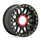 KMC Grenade UTV Beadlock Satin Black Wheel (KS235) | Dirty Garage