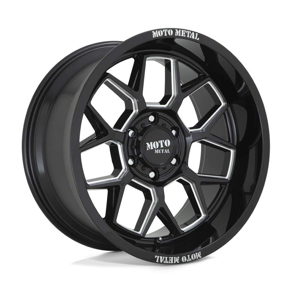 Moto Metal Banshee Gloss Black Milled Wheel (MO803) | Dirty Garage