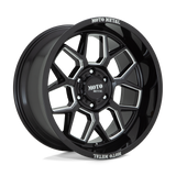 Moto Metal Banshee Gloss Black Milled Wheel (MO803) | Dirty Garage