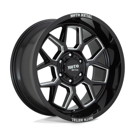 Moto Metal Banshee Gloss Black Milled Wheel (MO803) | Dirty Garage
