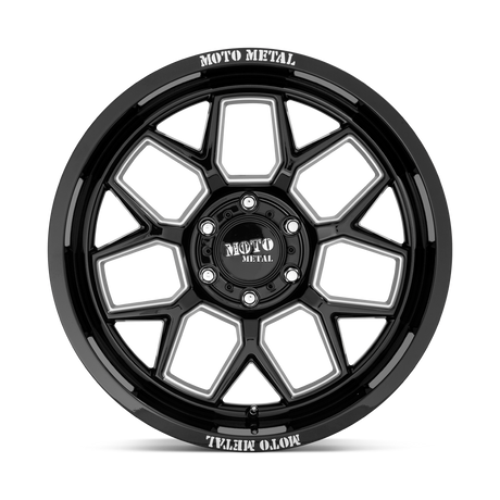 Moto Metal Banshee Gloss Black Milled Wheel (MO803) | Dirty Garage