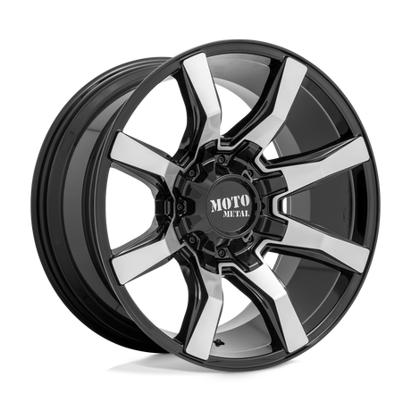 Moto Metal Spider Gloss Black Machined Wheel (MO804) | Dirty Garage