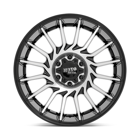 Moto Metal MO807 Gloss Black Machined Wheel | Dirty Garage