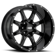 Moto Metal MO970 Gloss Black Milled Wheel | Dirty Garage