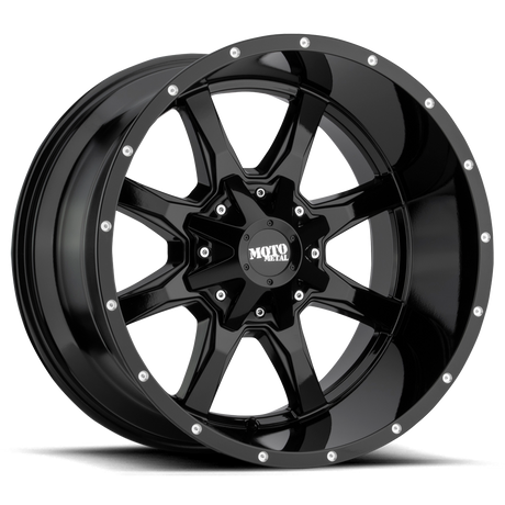 Moto Metal MO970 Gloss Black Milled Wheel | Dirty Garage