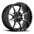 Moto Metal MO970 Gloss Black Machined Wheel | Dirty Garage
