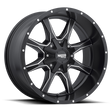 Moto Metal MO970 Semi Gloss Black Milled Wheel | Dirty Garage