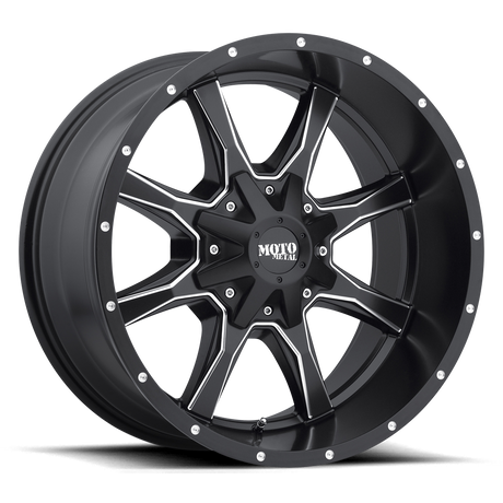 Moto Metal MO970 Semi Gloss Black Milled Wheel | Dirty Garage