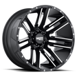 Moto Metal Razor Satin Black Machined Wheel (MO978) | Dirty Garage