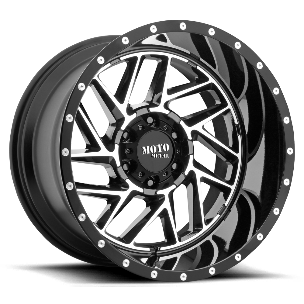 Moto Metal Breakout Gloss Black Machined Wheel (MO985) | Dirty Garage