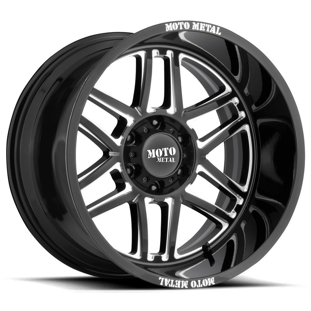Moto Metal Folsom Gloss Black Milled Wheel (MO992) | Dirty Garage