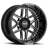 Moto Metal Folsom Gloss Black Milled Wheel (MO992) | Dirty Garage