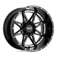 Moto Metal Hydra Gloss Black Milled Wheel (MO993) | Dirty Garage