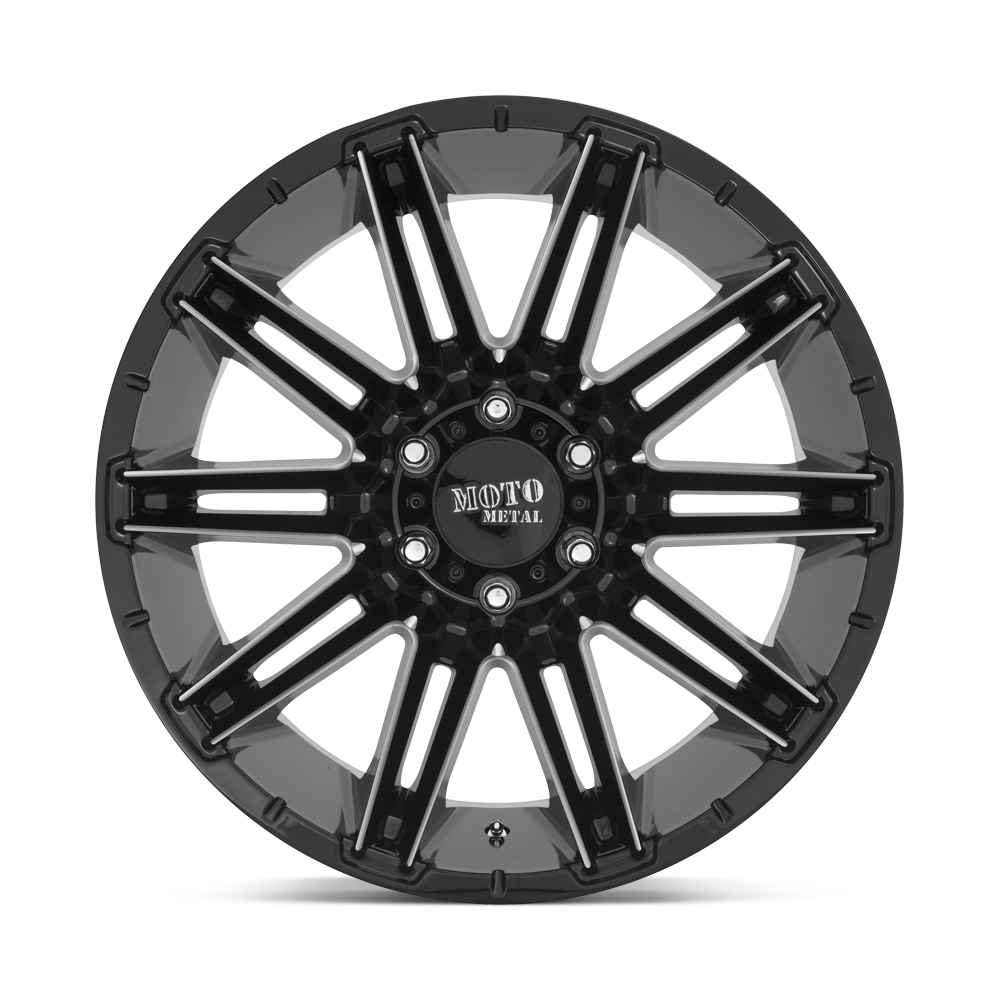 Moto Metal Kraken Gloss Black Milled Wheel (MO998) | Dirty Garage