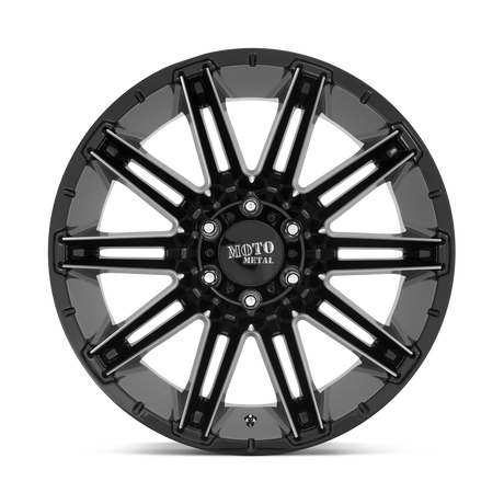 Moto Metal Kraken Gloss Black Milled Wheel (MO998) | Dirty Garage