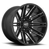 Moto Metal Kraken Gloss Black Milled Wheel (MO998) | Dirty Garage