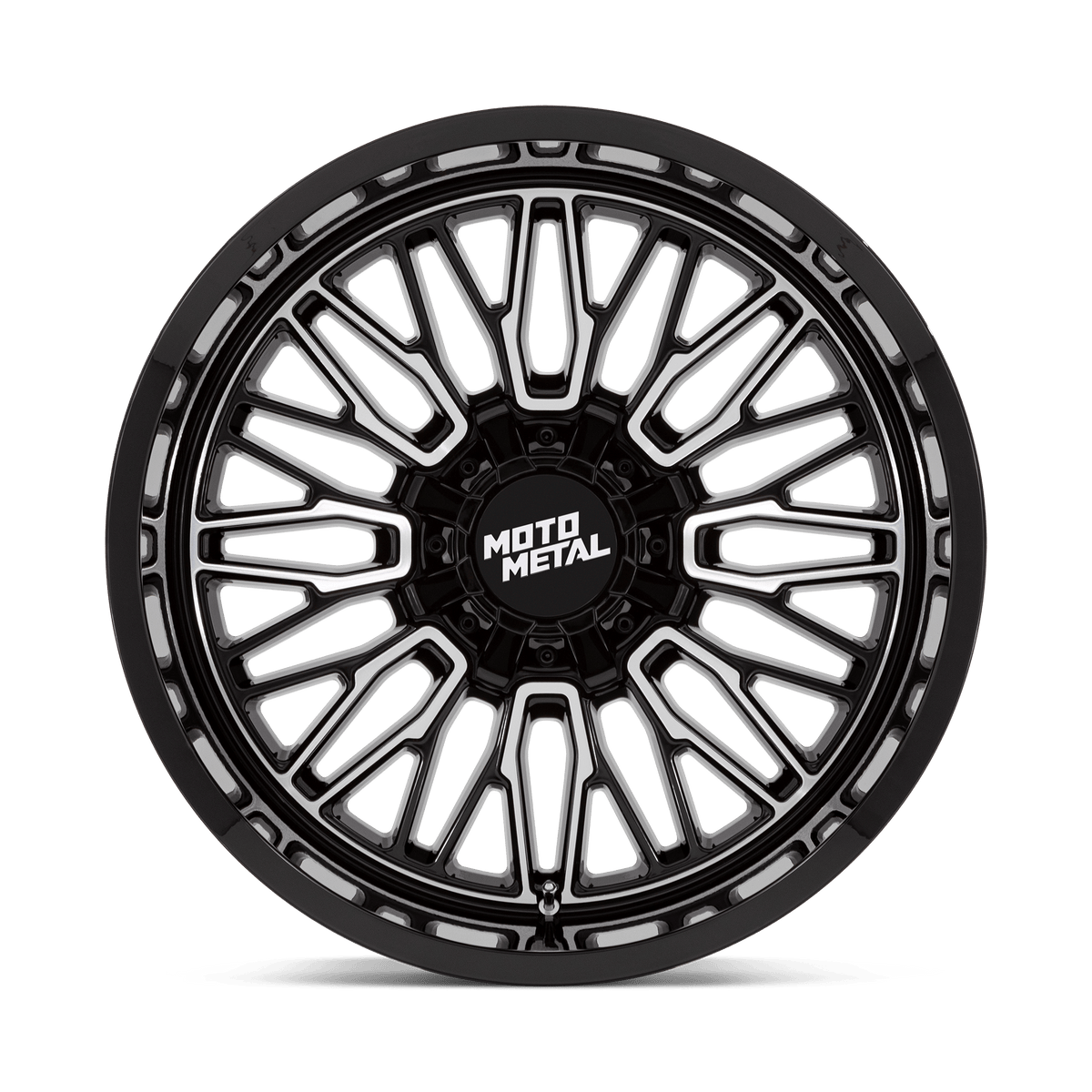 Moto Metal Stinger Gloss Black Machined Wheel (MO809) | Dirty Garage
