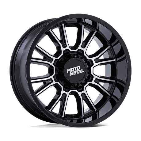 Moto Metal Legacy Gloss Black Machined Wheel (MO810) | Dirty Garage