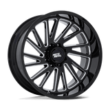 Moto Metal Combat Gloss Black Milled Wheel (MO811) | Dirty Garage