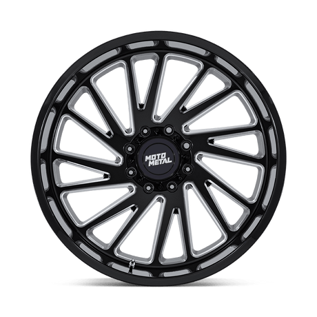 Moto Metal Combat Gloss Black Milled Wheel (MO811) | Dirty Garage