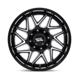 Moto Metal Turbine Gloss Black Machined Wheel (MO812) | Dirty Garage