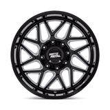 Moto Metal Turbine Gloss Black Milled Wheel (MO812) | Dirty Garage