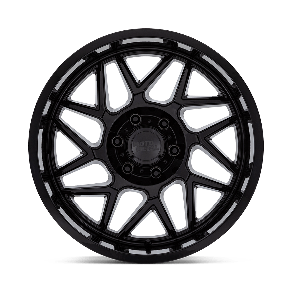 Moto Metal Turbine Gloss Black Wheel (MO812) | Dirty Garage