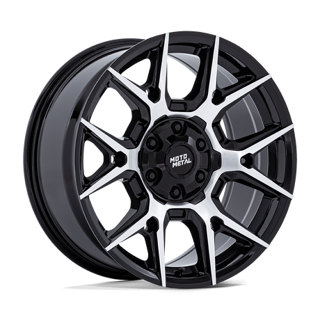 Moto Metal Mason Gloss Black Machined Wheel (MO813) | Dirty Garage