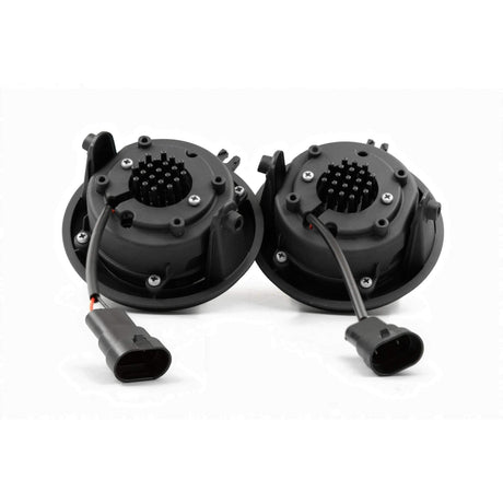 Mopar Universal XB LED Black Fog Lights - View 3 | Dirty Garage