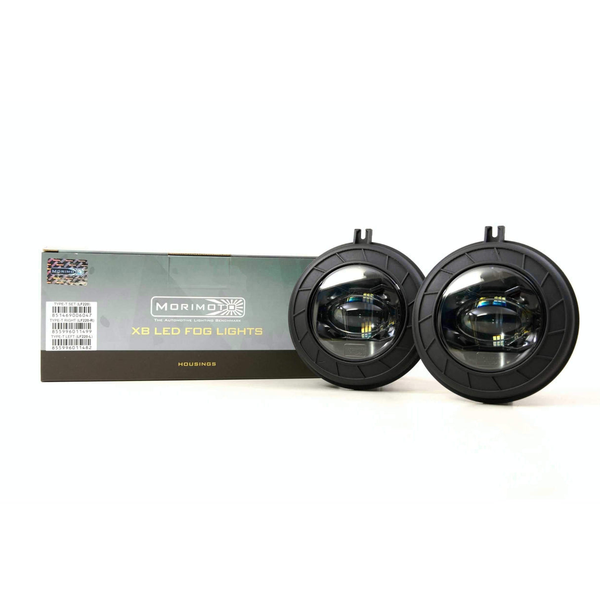 Mopar Universal XB LED Black Fog Lights (LF610-S)