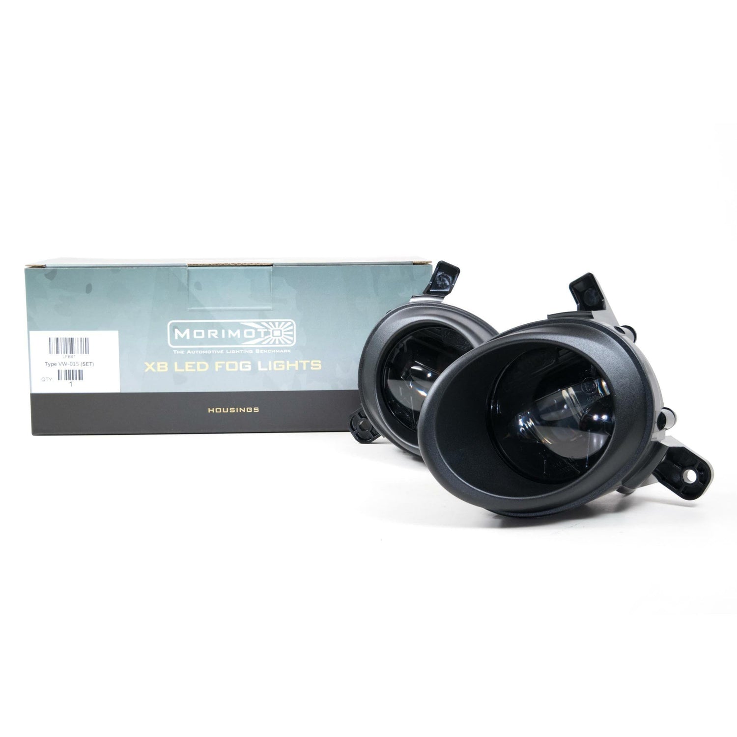 Morimoto XB LED Fogs: Type A5 (Set / Black) - View 4 | Dirty Garage