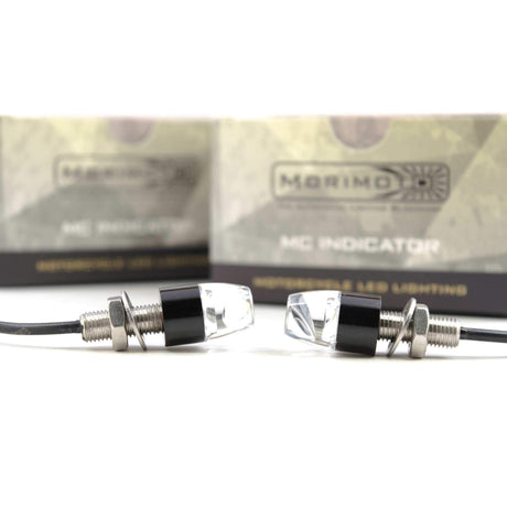 Motorcycle Pindicator White/Amber - View 2 | Dirty Garage