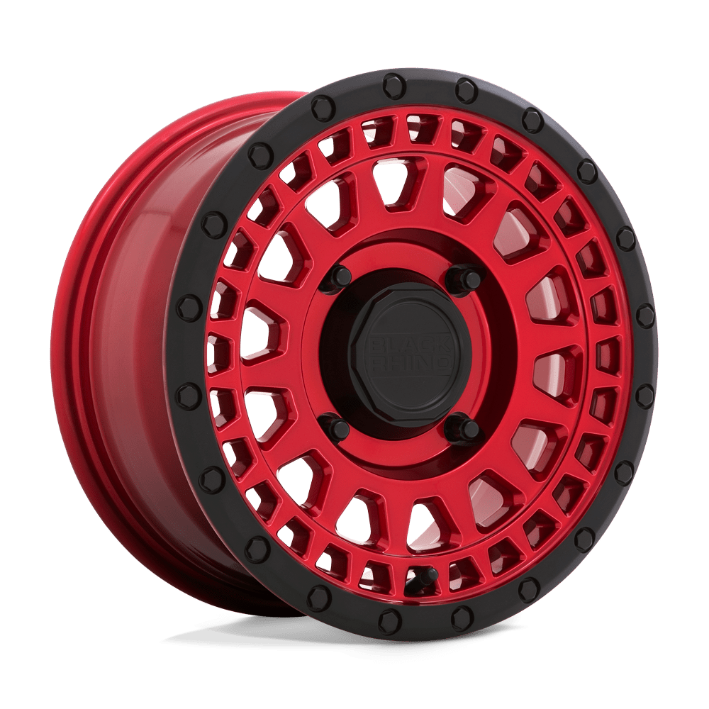 Black Rhino Parker UTV Candy Red w/ Black Lip Wheel | Dirty Garage