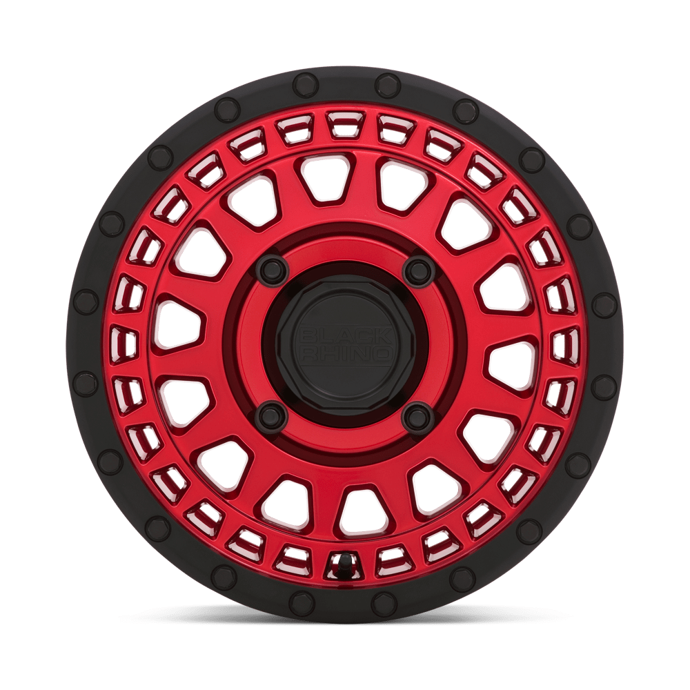 Black Rhino Parker UTV Candy Red w/ Black Lip Wheel | Dirty Garage