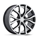 Performance Replicas PR230 Gloss Black Machined Wheel | Dirty Garage