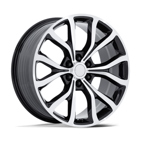 Performance Replicas PR230 Gloss Black Machined Wheel | Dirty Garage
