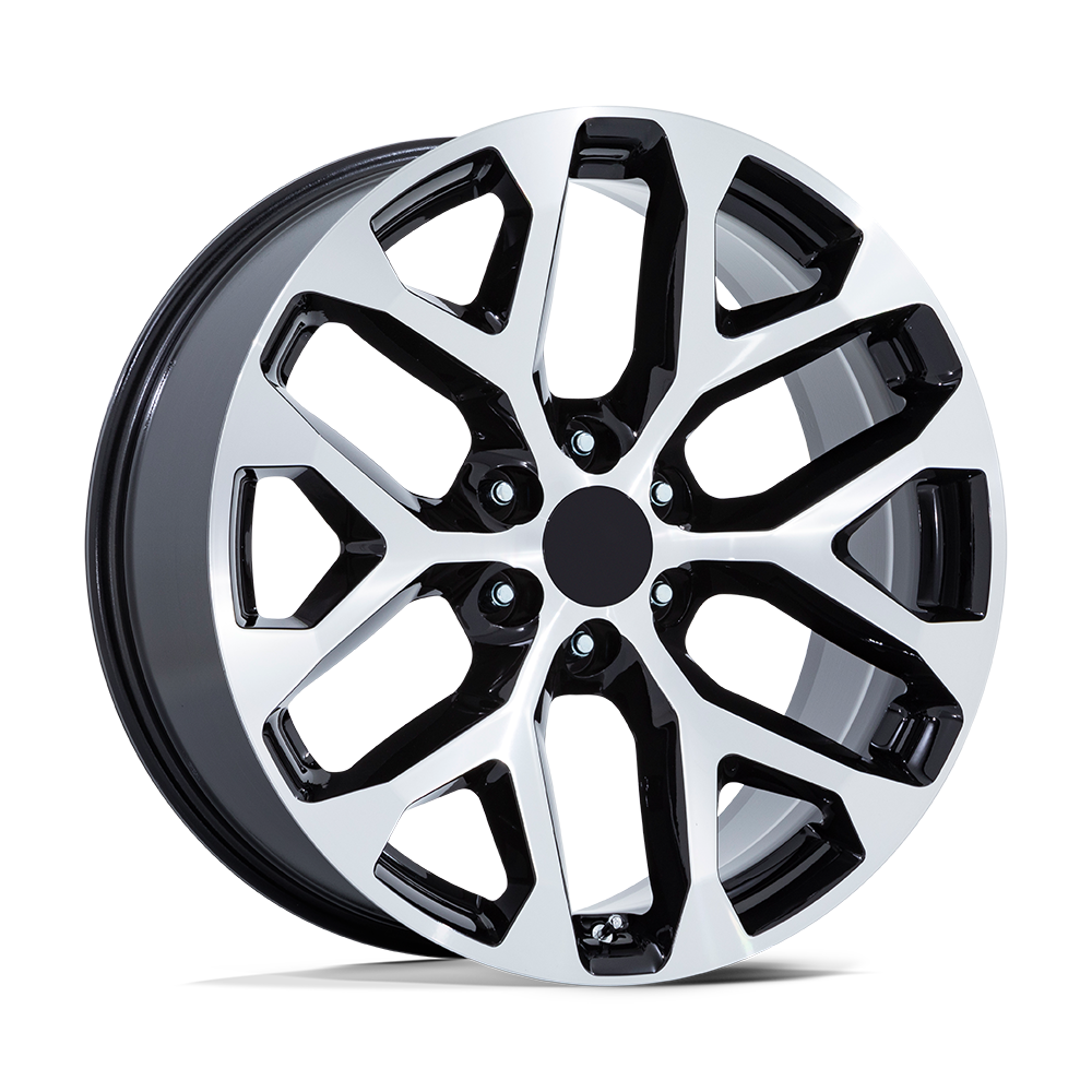 Performance Replicas PR177 Gloss Black Machined Face Wheel | Dirty Garage