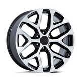 Performance Replicas PR177 Gloss Black Machined Face Wheel | Dirty Garage