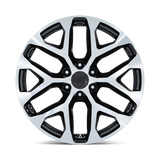 Performance Replicas PR177 Gloss Black Machined Face Wheel | Dirty Garage