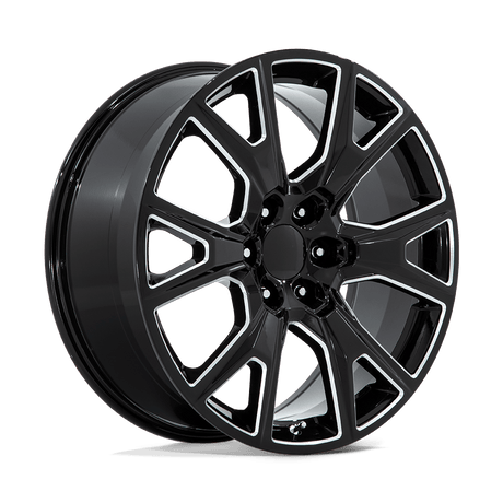 Performance Replicas PR199 Gloss Black Milled Wheel | Dirty Garage