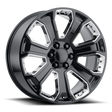 Performance Replicas PR113 Gloss Black w/ Accents Wheel | Dirty Garage