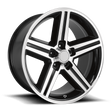 Performance Replicas PR148 Gloss Black Machined Wheel | Dirty Garage