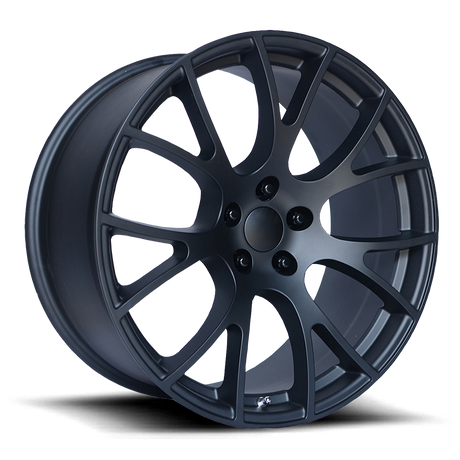 Performance Replicas PR161 Matte Black Wheel | Dirty Garage
